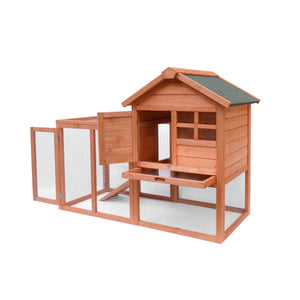 Easily-Assembled Wooden Rabbit House Chicken Coop Kennels