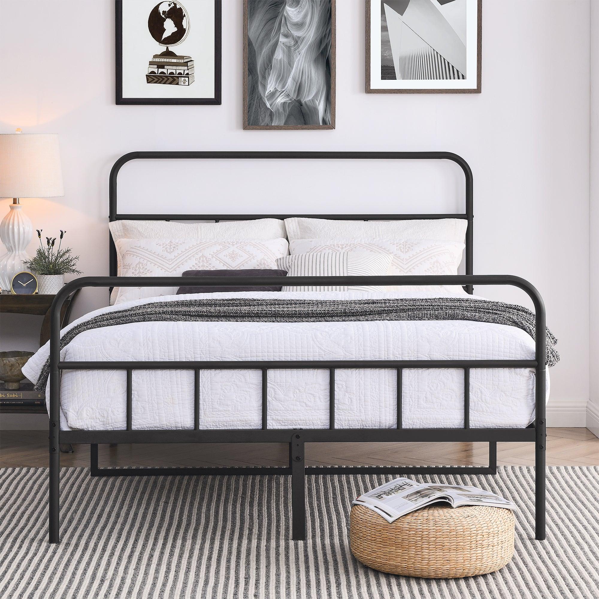 🆓🚛 Queen Size Metal Bed Frame