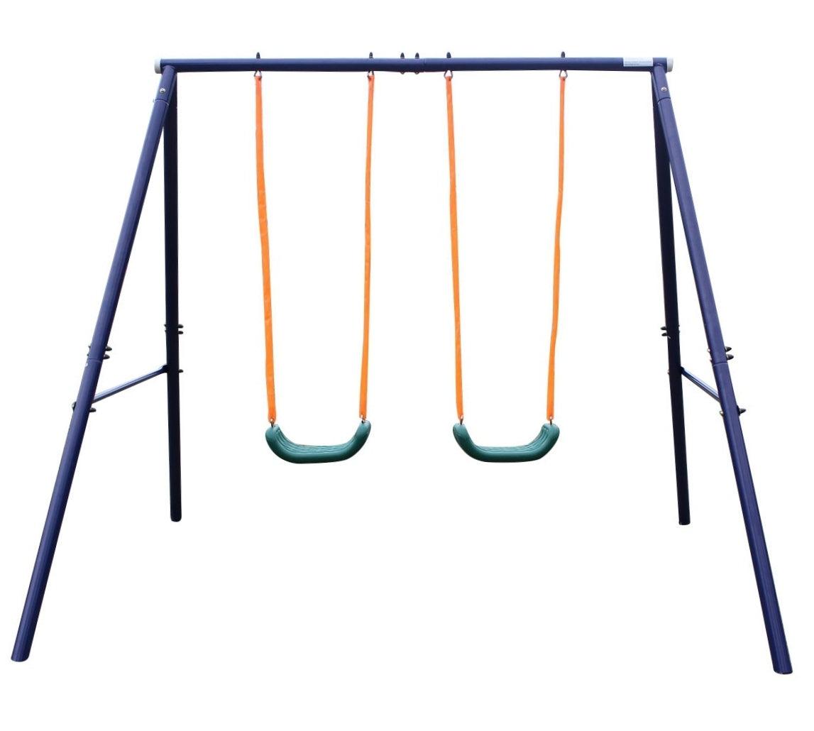 🆓🚛 Two Station Swing Set for Children