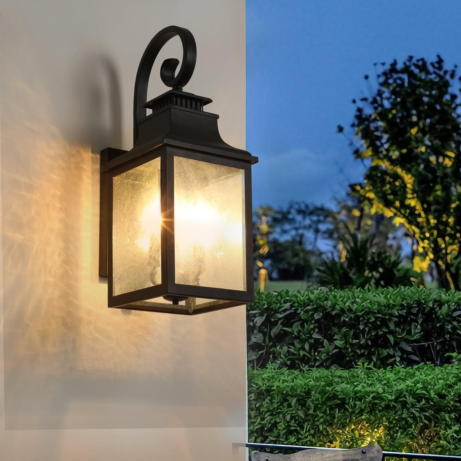 🆓🚛 Large Outdoor Wall Lamps With Glass