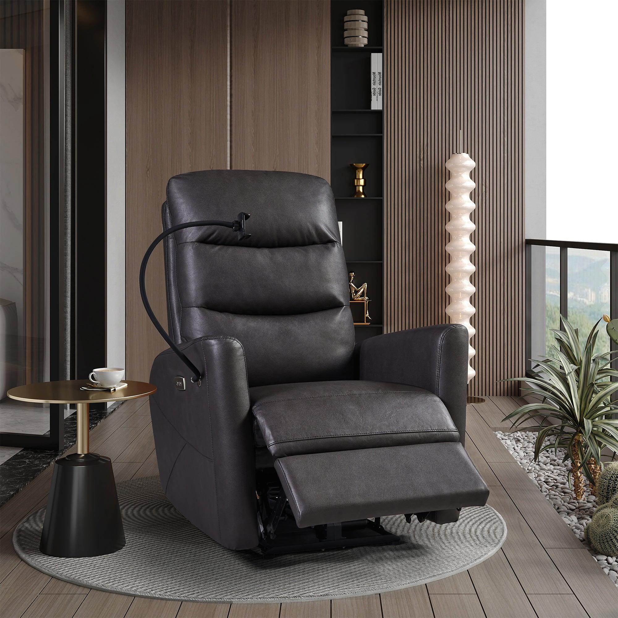 🆓🚛 Recliner Chair With Power Function Easy Control Big Stocks, Recliner Single Chair for Living Room, Bed Room