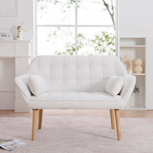 50 " width Loveseat sofa - Ergonomic with pillow