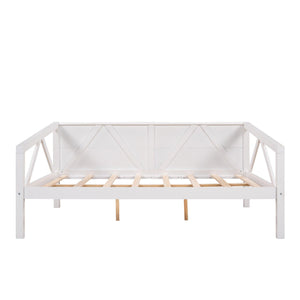 Full Size Daybed, Wood Slat Support, White