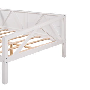 Full Size Daybed, Wood Slat Support, White